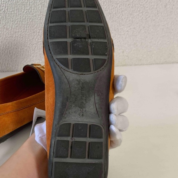 Louis Vuitton Suede slip on Flats/Driving Loafers - Picture 8 of 16